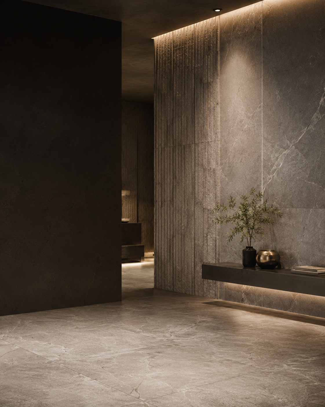 Designer tile collection for wall and floor finishes